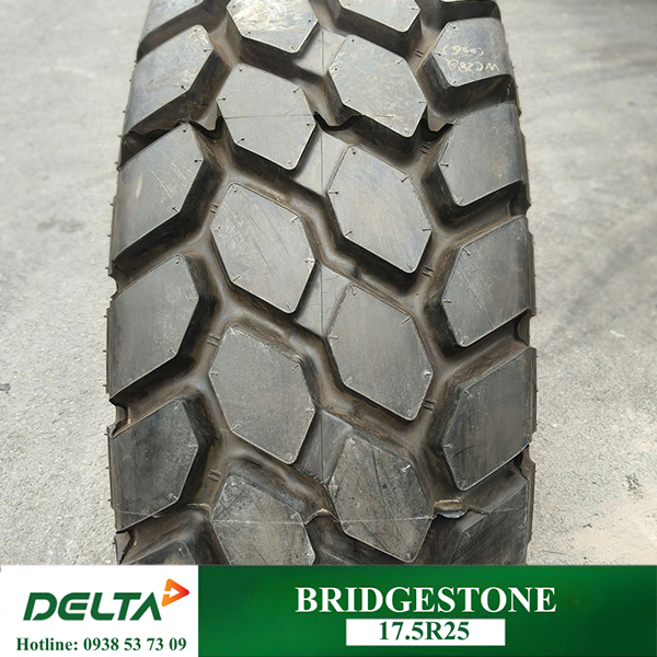 LỐP XÚC LẬT 17.5R25 BRIDGESTONE